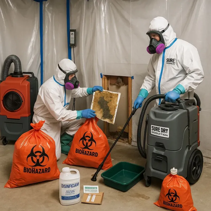 Contaminated Water Handling Protocols process in Marengo, IL